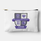 Gemini Birthday Crest™ for June 1-21 アクセサリーポーチ (正面)