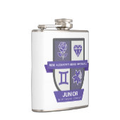 Gemini Birthday Crest™ for June 1-21 フラスク (右)