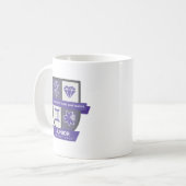 Gemini Birthday Crest™ for June 1-21 Mug コーヒーマグカップ (正面左)