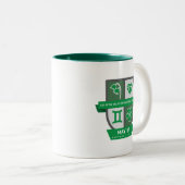 Gemini Birthday Crest™ for May 21-31 Mug ツートーンマグカップ (正面右)