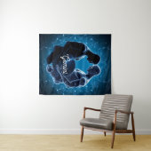 Gemini Celestial Twins Wall Tapestry タペストリー (インサイチュ(横))