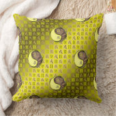 Gemini & Earth Dragon Throw Pillow クッション (ブランケット)