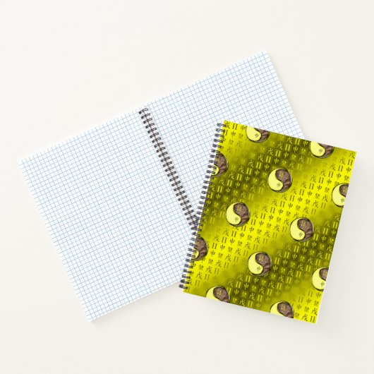 Gemini & Earth Monkey ノートブック (内部)