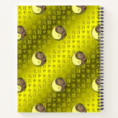 Gemini & Earth Monkey ノートブック (裏面)