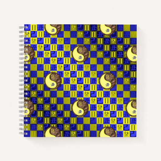 Gemini & Earth Ox ノートブック (正面)