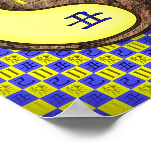 Gemini & Earth Ox ポスター (角)