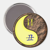 Gemini & Earth Ox マグネット (正面/裏面)