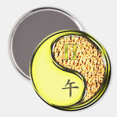 Gemini & Fire Horse マグネット (正面/裏面)