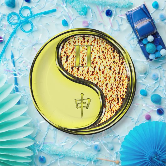 Gemini & Fire Monkey ペーパープレート (パーティー)