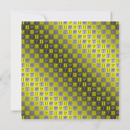 Gemini & Fire Rabbit カード (裏面)