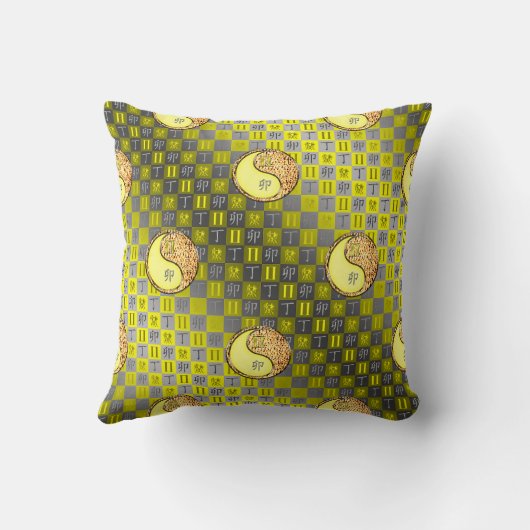 Gemini & Fire Rabbit クッション (裏面)