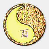 Gemini & Fire Rooster マグネット (正面)