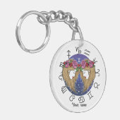 Gemini & Libra Acrylic Keychain キーホルダー (正面左)
