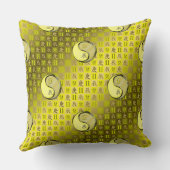 Gemini & Metal Dragon クッション (裏面)