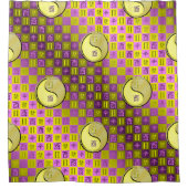 Gemini & Metal Rooster シャワーカーテン (正面)