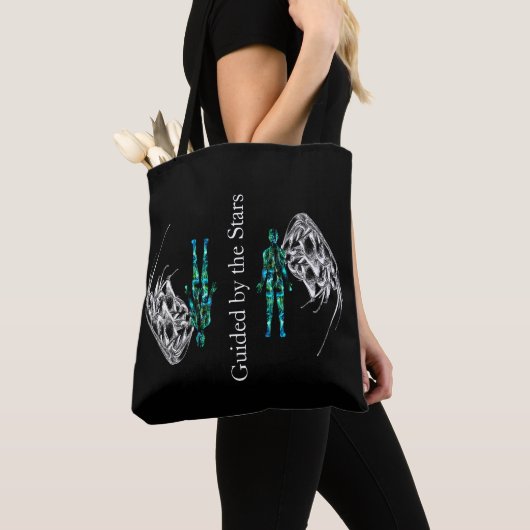 Gemini - Minimalist Zodiac Tote Bag トートバッグ (クローズアップ)