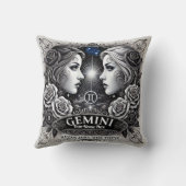 Gemini "Never Just One Thing"装飾用クッション クッション (裏面)