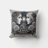 Gemini "Never Just One Thing"装飾用クッション クッション (正面)