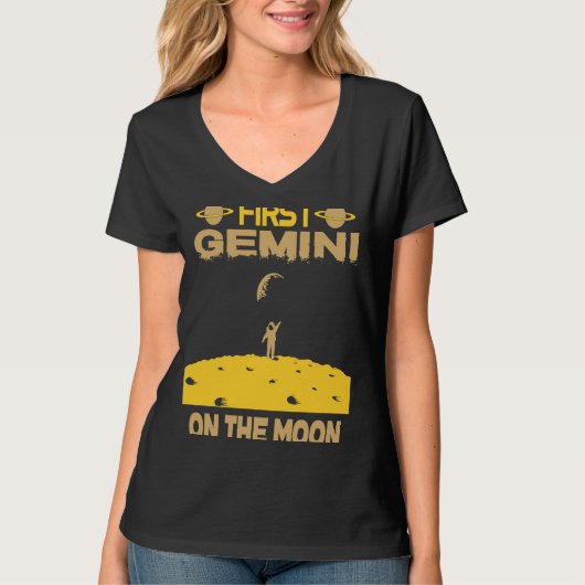 Gemini On The Moon Tシャツ (正面)
