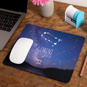 Gemini | Personalized Zodiac Constellation マウスパッド