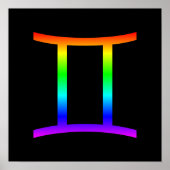 Gemini Rainbow ポスター (正面)