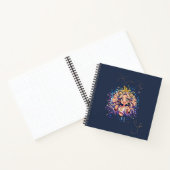 Gemini Sweet 16 Square Custom Notebook ノートブック (内部)