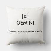 Gemini – The Twin Currents クッション (裏面)