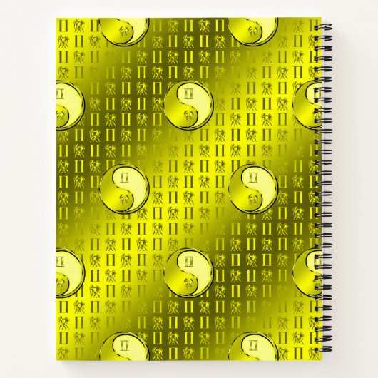 Gemini the Twins ノートブック (裏面)