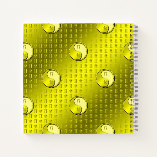 Gemini the Twins ノートブック (裏面)