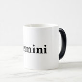 Gemini Third Zodiac Sign Mug モーフィングマグカップ (正面右)