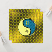 Gemini & Water Horse カード (正面/裏面インサイチュ)