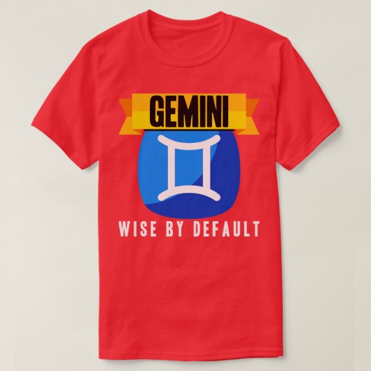 Gemini Wiseデフォルト Tシャツ (デザイン正面)