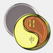 Gemini & Wood Monkey マグネット (正面/裏面)