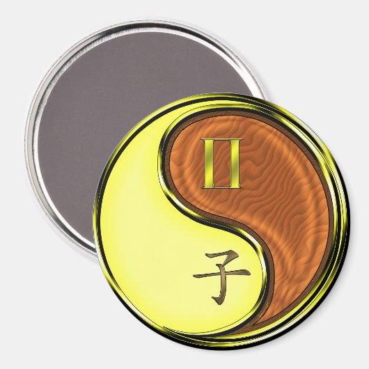 Gemini & Wood Rat マグネット (正面/裏面)