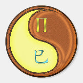 Gemini & Wood Snake マグネット (正面)