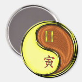 Gemini & Wood Tiger マグネット (正面/裏面)