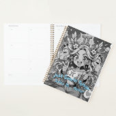 Gemini Zodiac Anime Celestial Aesthetic Manga プランナー手帳 (ディスプレー)