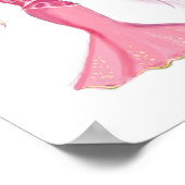 Gemini Zodiac Illustration – Hand Drawn ポスター (角)