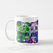 Gemini Zodiac Sign コーヒーマグカップ (左)