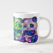 Gemini Zodiac Sign ジャンボコーヒーマグカップ (右)