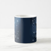 Gemini Zodiac Sign Glyph Morphing Mug モーフィングマグカップ (中央)