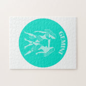 Gemini, Zodiac Sign, Horoscope, Astrology ジグソーパズル (横)