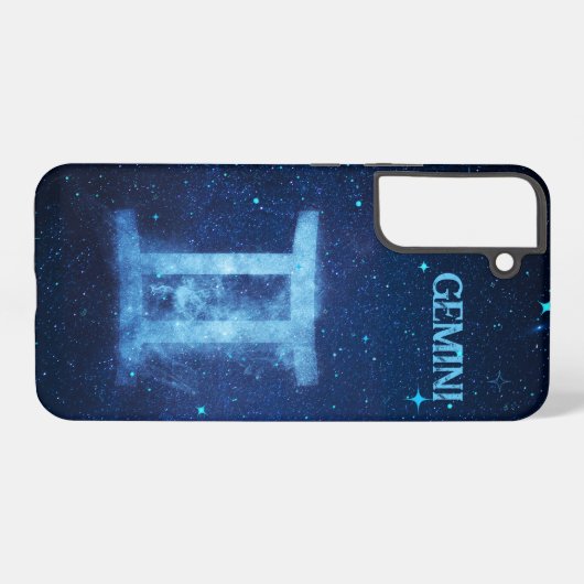 Gemini Zodiac Sign Samsung Galaxyケース (裏面横)