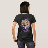 Gemini Zodiac Streetwear Anime Girl Tee Tシャツ (裏面フル)