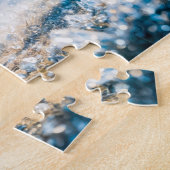 Gemini Zodiac with Twin Children and White Wolves ジグソーパズル (側面)