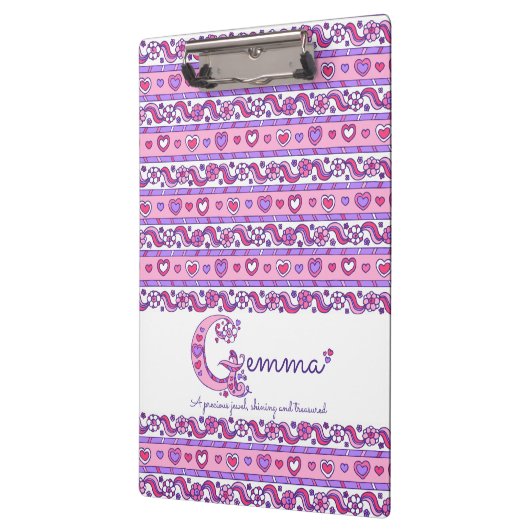 Gemma名とはハート文字Gクリップボード クリップボード (左)