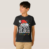 Gemma Claus Funny Xmas Christmas Grandma Holiday S Tシャツ (正面フル)