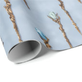 Gemmed Wizard Staves Wrapping Paper ラッピングペーパー (ロールコーナー)