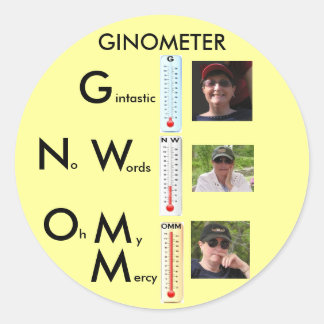 Gemometer 3, OMM, Ginometer Medium, NW, Ginny G... ラウンドシール