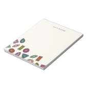 Gemsメモ帳 – 木炭 ノートパッド (回転)